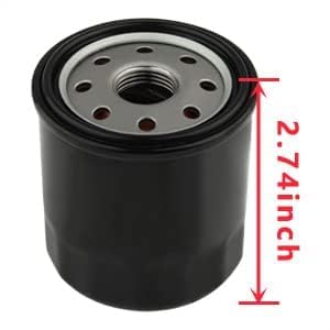AloneGoer 2 قطعة فلتر زيت 49065-0724 متوافق مع Kawasaki 49065-7010 Club Car 1016467 41016467 Kubota T1460 T1560 T1700H T1770 T1870 TG1860G Robin EH18V EH64 EH65 Yamaha MX775 MX800 MX825 - Image 4